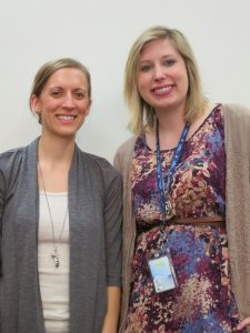 Gina Schemenauer, left, and Rebecca Baader have been instrumental in planning Thursday's Healthy Communities celebration.