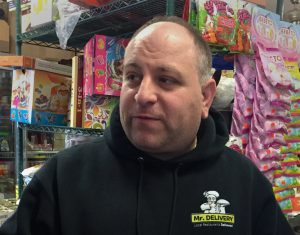 Emin Buzhunashvili owns Mr. Delivery, a Madison business that makes home deliveries of restaurant meals. Buzhunashvili, who arrived in the U. S. from Azerbijian in 1996, said President Donald Trump’s immigration orders are aimed at keeping the country safe. (Photo by Dee J. Hall, WCIJ, on Jan. 31) 